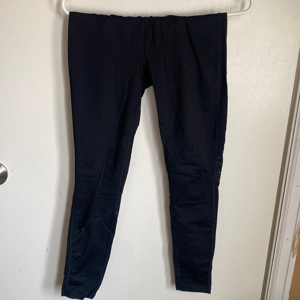 Women’s Calvin Klein Performance Black Leggings with Mesh